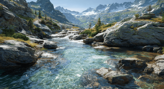 горы и вода