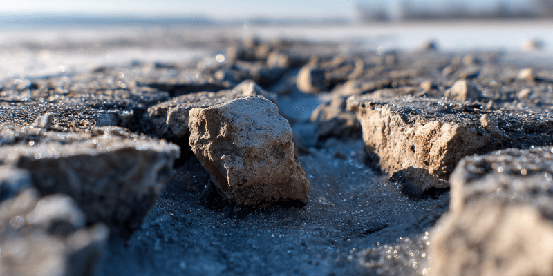 лед и почва