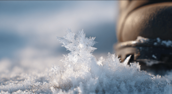 скрип снега