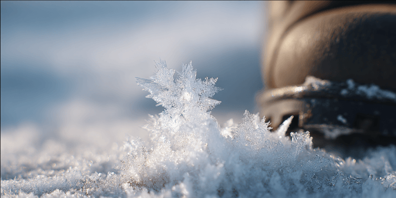 скрип снега