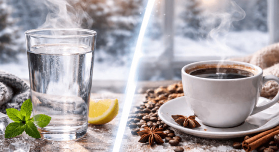 вода и кофе