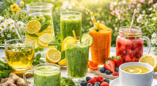 весенние напитки