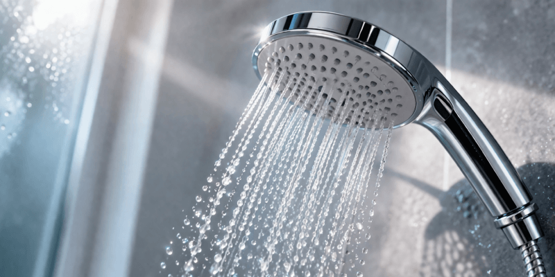 вода из душа