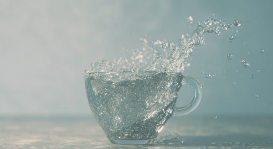 взрыв воды